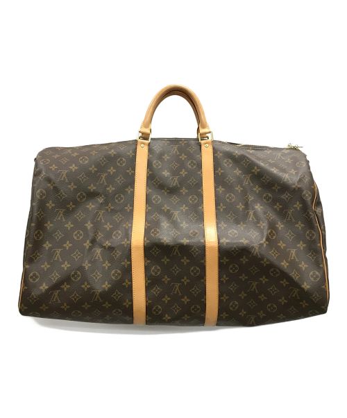 LOUIS VUITTON（ルイ ヴィトン）LOUIS VUITTON (ルイ ヴィトン) ボストンバック キーポル･バンドリエール 60 モノグラム ブラウン サイズ:60の古着・服飾アイテム
