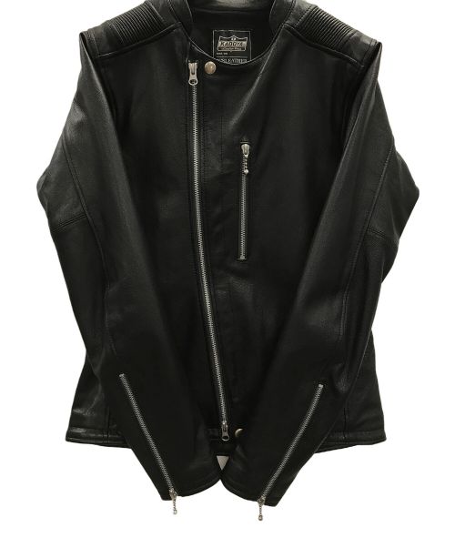 KADOYA（カドヤ）KADOYA (カドヤ) レザージャケット ATLAS（アトラス）レザージャケット ブラック サイズ:Sの古着・服飾アイテム