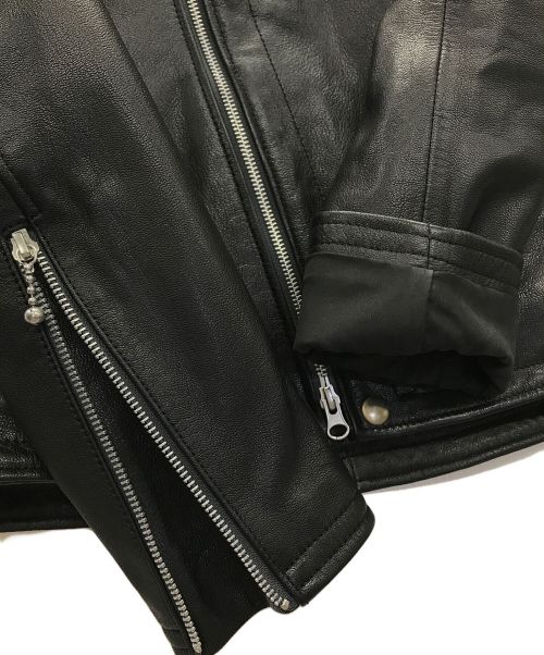 KADOYA（カドヤ）KADOYA (カドヤ) レザージャケット ATLAS（アトラス）レザージャケット ブラック サイズ:Sの古着・服飾アイテム