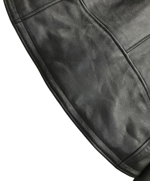 KADOYA（カドヤ）KADOYA (カドヤ) レザージャケット ATLAS（アトラス）レザージャケット ブラック サイズ:Sの古着・服飾アイテム