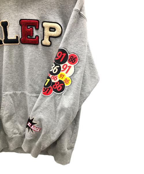 X-LARGE（エクストララージ）X-LARGE (エクストララージ) プルオーバーパーカー グレー サイズ:Lの古着・服飾アイテム