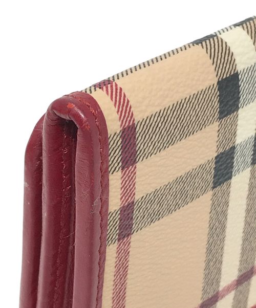 BURBERRY（バーバリー）BURBERRY (バーバリー) 長財布 ノバチェック ベージュ サイズ:実寸サイズにてご確認ください。の古着・服飾アイテム
