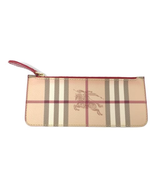 BURBERRY（バーバリー）BURBERRY (バーバリー) 長財布 ノバチェック ベージュ サイズ:実寸サイズにてご確認ください。の古着・服飾アイテム