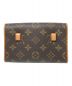 中古・古着 LOUIS VUITTON (ルイ ヴィトン) ウエストポーチ モノグラム ポシェットフロランティーヌ ブラウン サイズ:実寸サイズにてご確認ください。：55000円