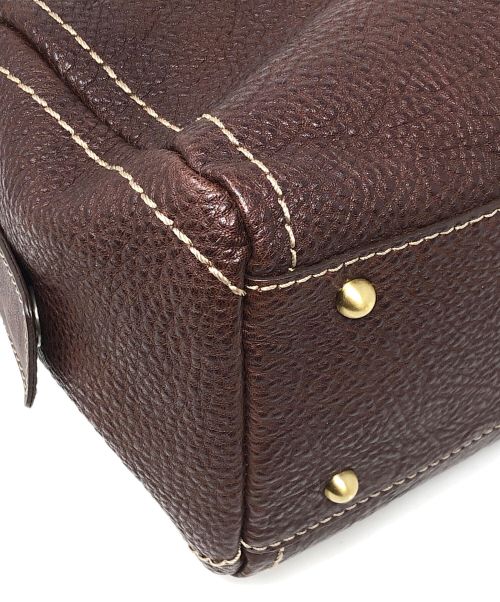 土屋鞄（ツチヤカバン）土屋鞄 (ツチヤカバン) ミニボストンバッグ ブラウン サイズ:実寸サイズにてご確認ください。の古着・服飾アイテム