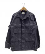 shirtシャツ）の古着「BDUシャツ BDU JACKET(BDUジャケット)」｜ブラック