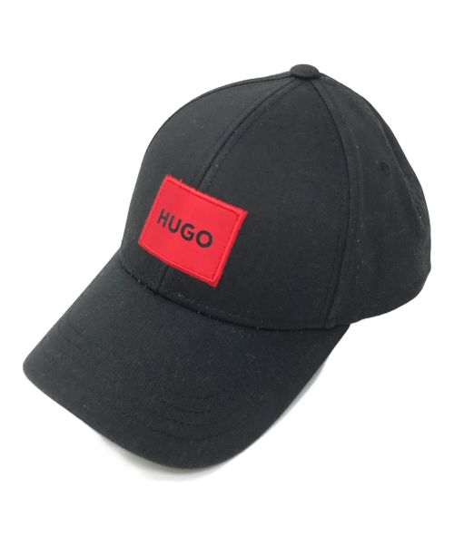HUGO（ヒューゴ ボス）HUGO (ヒューゴ ボス) キャップ ブラック サイズ:実寸サイズにてご確認ください。の古着・服飾アイテム