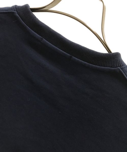 Mardi Mercredi（マルディメクルディ）Mardi Mercredi (マルディメクルディ) スウェット　SWEATSHIRT FLOWERMARDI NEEDLEWORK（スウェットシャツ フラワーマルディ ニードルワーク） ネイビー サイズ:実寸サイズにてご確認ください。の古着・服飾アイテム