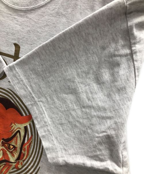 NEIGHBORHOOD（ネイバーフッド）NEIGHBORHOOD (ネイバーフッド) Tシャツ レッドデビル プリント Tシャツ グレー サイズ:Largeの古着・服飾アイテム
