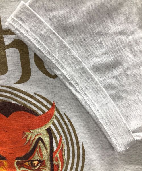 NEIGHBORHOOD（ネイバーフッド）NEIGHBORHOOD (ネイバーフッド) Tシャツ レッドデビル プリント Tシャツ グレー サイズ:Largeの古着・服飾アイテム