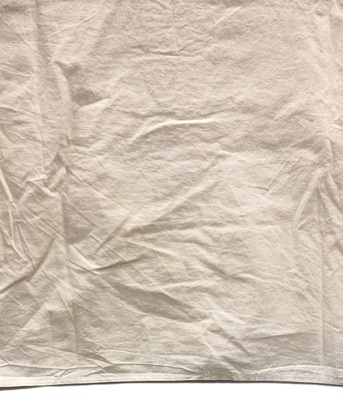 EEL（イール）EEL (イール) ノーカラーワイドシャツ アイボリー サイズ:Mの古着・服飾アイテム