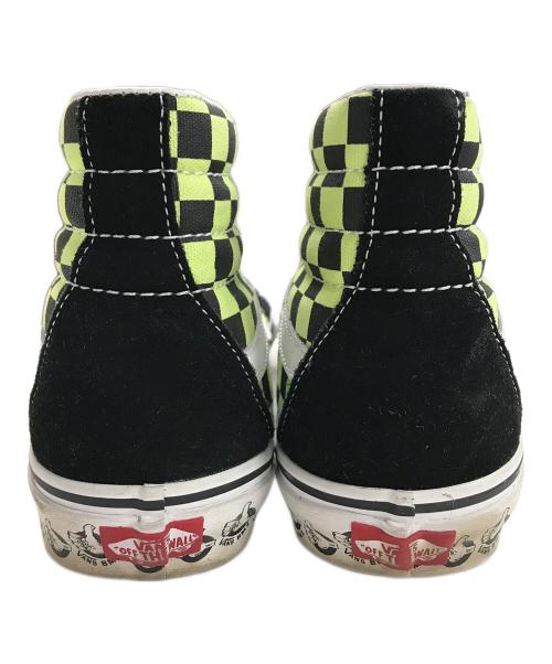 VANS（ヴァンズ）VANS (バンズ) スニーカー SK8-Hi(スケートハイ) ブラック×イエロー サイズ:27.5cmの古着・服飾アイテム