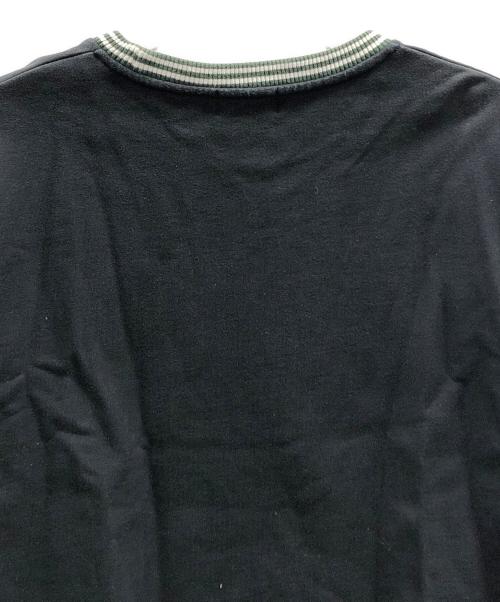 X-LARGE（エクストララージ）X-LARGE (エクストララージ) スウェット RIB LINE CREWNECK SWEAT(リブラインクルーネックスウェット) ブラック サイズ:Lの古着・服飾アイテム