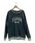 X-LARGE（エクストララージ）の古着「スウェット RIB LINE CREWNECK SWEAT(リブラインクルーネックスウェット)」｜ブラック