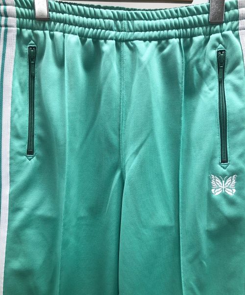 Needles（ニードルズ）Needles (ニードルズ) nano・universe 別注 (ナノ・ユニバース 別注) トラックパンツ サイドライン トラックパンツ グリーン サイズ:Sの古着・服飾アイテム