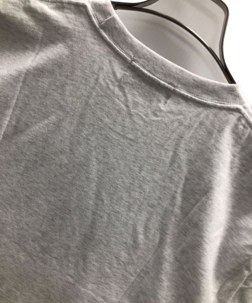 BROOK（ブルック）Brook (ブルック) Tシャツ/半袖カットソー シンプルロゴTシャツ グレー サイズ:XLの古着・服飾アイテム