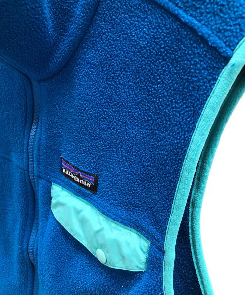 Patagonia（パタゴニア）Patagonia (パタゴニア) フリースベスト SYNCHILLA（シンチラ）フリースベスト ブルー サイズ:Sの古着・服飾アイテム