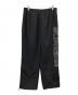 SUPREME（シュプリーム）の古着「ナイロンパンツ Spellout Embroidered Track Pant（スペルアウト エンブロイダリー トラック パンツ）」｜ブラック