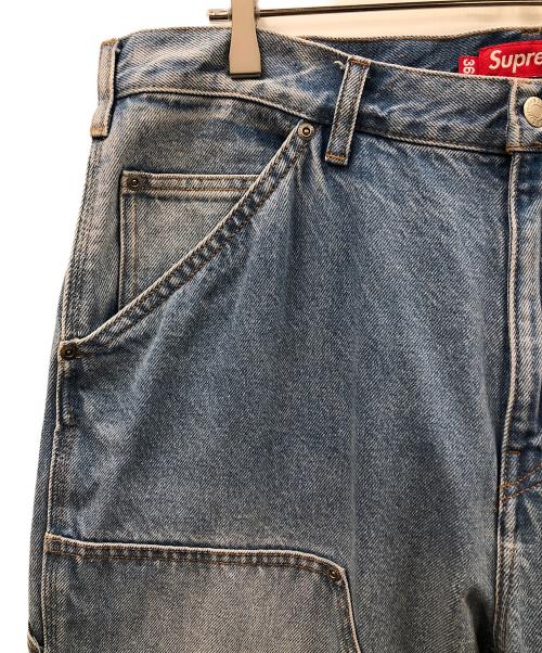 SUPREME（シュプリーム）SUPREME (シュプリーム) ダブルニーペインターパンツ インディゴ サイズ:36の古着・服飾アイテム