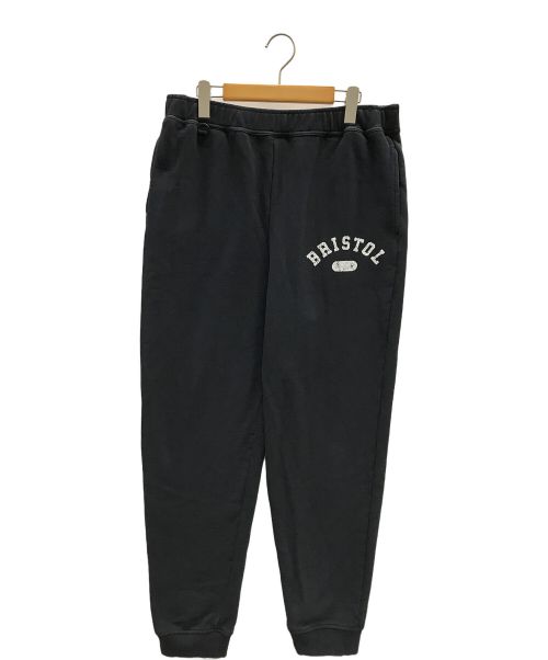 F.C.R.B.（エフシーレアルブリストル）F.C.R.B. (エフシーアールビー) アーチロゴ スウェットリブパンツ ブラック サイズ:XLの古着・服飾アイテム