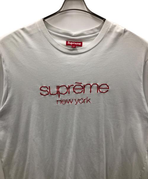 SUPREME（シュプリーム）SUPREME (シュプリーム) クラシックロゴTシャツ ホワイト サイズ:XXLの古着・服飾アイテム