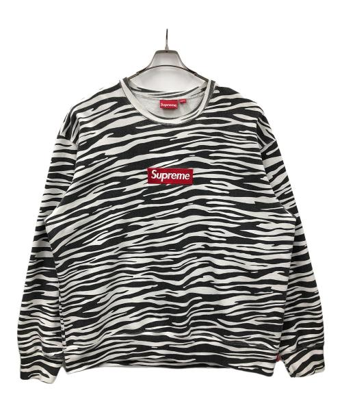 SUPREME（シュプリーム）SUPREME (シュプリーム) スウェット ホワイト×ブラック サイズ:XXLargeの古着・服飾アイテム