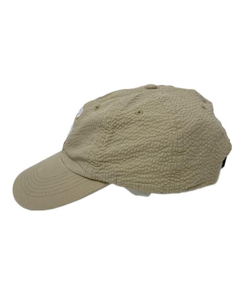SUPREME（シュプリーム）SUPREME (シュプリーム) キャップ seersucker s logo 6-panel（シアサッカー エス ロゴ シックス パネル） ベージュ サイズ:実寸サイズにてご確認ください。の古着・服飾アイテム