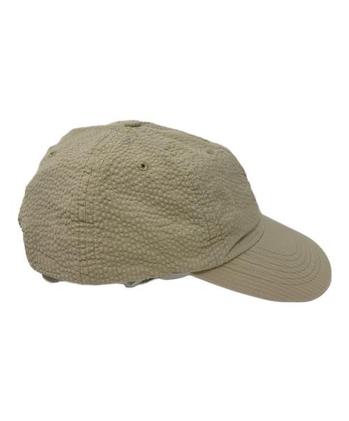 SUPREME（シュプリーム）SUPREME (シュプリーム) キャップ seersucker s logo 6-panel（シアサッカー エス ロゴ シックス パネル） ベージュ サイズ:実寸サイズにてご確認ください。の古着・服飾アイテム