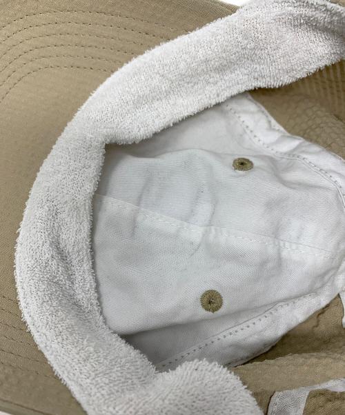 SUPREME（シュプリーム）SUPREME (シュプリーム) キャップ seersucker s logo 6-panel（シアサッカー エス ロゴ シックス パネル） ベージュ サイズ:実寸サイズにてご確認ください。の古着・服飾アイテム
