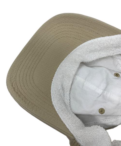 SUPREME（シュプリーム）SUPREME (シュプリーム) キャップ seersucker s logo 6-panel（シアサッカー エス ロゴ シックス パネル） ベージュ サイズ:実寸サイズにてご確認ください。の古着・服飾アイテム