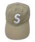 SUPREME (シュプリーム) キャップ seersucker s logo 6-panel（シアサッカー エス ロゴ シックス パネル） ベージュ サイズ:実寸サイズにてご確認ください。：8000円