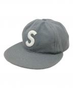 SUPREMEシュプリーム）の古着「ウールキャップ」｜グレー