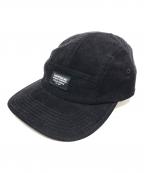 SUPREMEシュプリーム）の古着「コーデュロイキャップ corduroy pocket camp cap(コーデュロイ ポケット キャンプキャップ)」｜ブラック