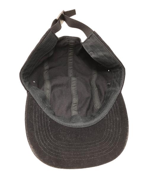 SUPREME（シュプリーム）SUPREME (シュプリーム) コーデュロイキャップ corduroy pocket camp cap(コーデュロイ ポケット キャンプキャップ) ブラック サイズ:実寸サイズにてご確認ください。の古着・服飾アイテム