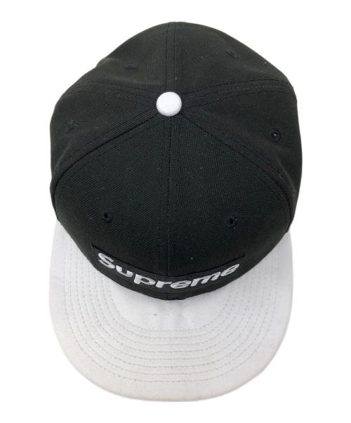SUPREME（シュプリーム）SUPREME (シュプリーム) New Era (ニューエラ) キャップ ホワイト×ブラック サイズ:7 3/4の古着・服飾アイテム