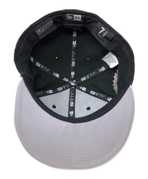 SUPREME（シュプリーム）SUPREME (シュプリーム) New Era (ニューエラ) キャップ ホワイト×ブラック サイズ:7 3/4の古着・服飾アイテム