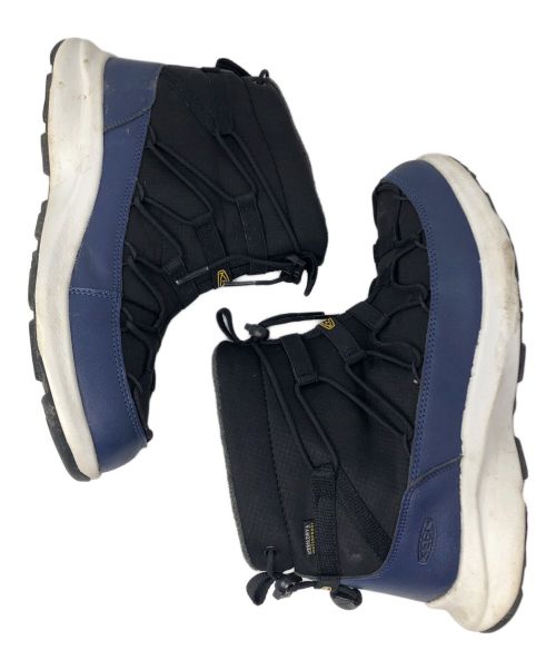KEEN（キーン）KEEN (キーン) ブーツ UNEEK SNK CHUKKA WP (ユニーク SNK チャッカ WP) ブラック×ネイビー サイズ:26.5cmの古着・服飾アイテム