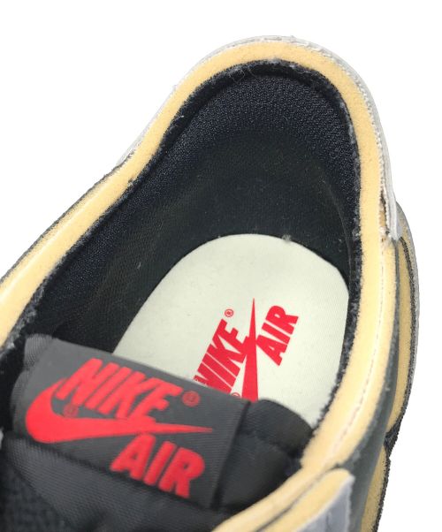 NIKE（ナイキ）NIKE (ナイキ) スニーカー AIR JORDAN 1 LOW OG EX(エア ジョーダン 1 ロー OG EX) ブラック×グレー サイズ:28.5cmの古着・服飾アイテム