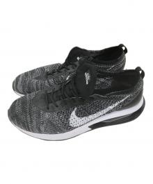 NIKE（ナイキ）の古着「スニーカー Air Max Flyknit Racer Black」｜グレー