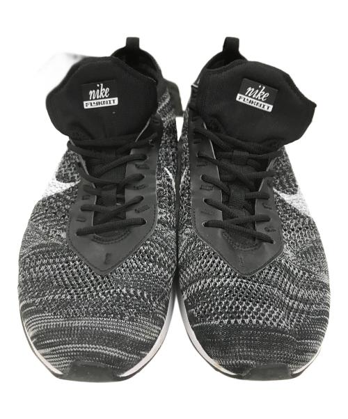 NIKE（ナイキ）NIKE (ナイキ) スニーカー Air Max Flyknit Racer Black グレー サイズ:28.5cmの古着・服飾アイテム