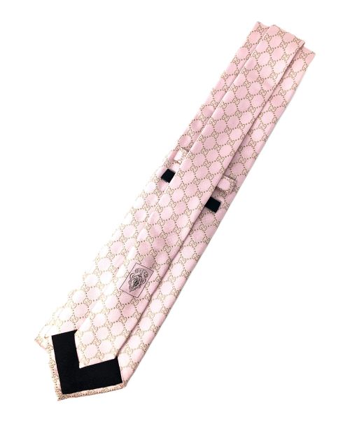 GUCCI（グッチ）GUCCI (グッチ) ネクタイ ピンク サイズ:実寸サイズにてご確認ください。の古着・服飾アイテム