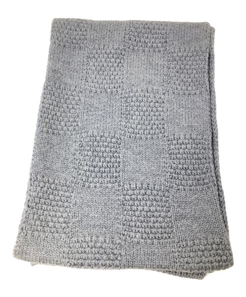 LOUIS VUITTON（ルイ ヴィトン）LOUIS VUITTON (ルイ ヴィトン) エシャルプ・ダミエマフラー グレー サイズ:実寸サイズにてご確認ください。の古着・服飾アイテム