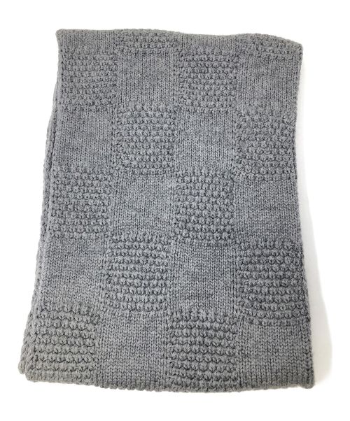 LOUIS VUITTON（ルイ ヴィトン）LOUIS VUITTON (ルイ ヴィトン) エシャルプ・ダミエマフラー グレー サイズ:実寸サイズにてご確認ください。の古着・服飾アイテム