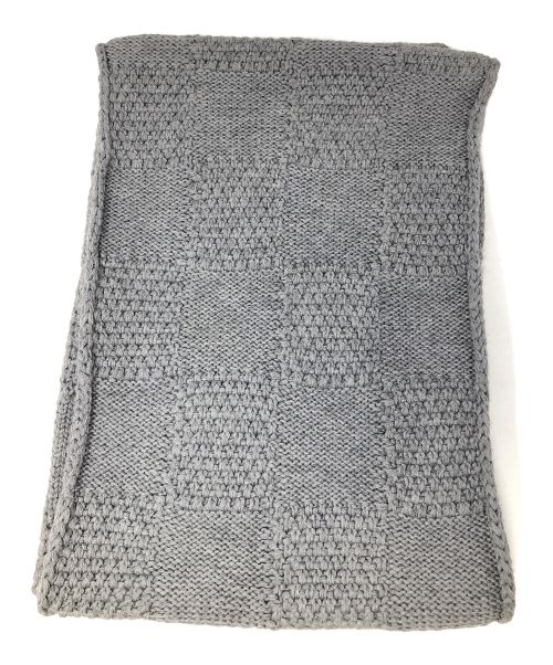 LOUIS VUITTON（ルイ ヴィトン）LOUIS VUITTON (ルイ ヴィトン) エシャルプ・ダミエマフラー グレー サイズ:実寸サイズにてご確認ください。の古着・服飾アイテム