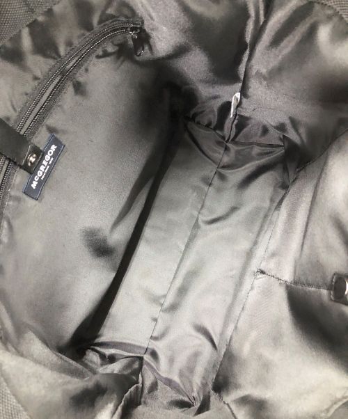 McGREGOR（マクレガー）McGREGOR (マックレガー) ワッペントートバッグ ブラック サイズ:実寸サイズにてご確認ください。の古着・服飾アイテム