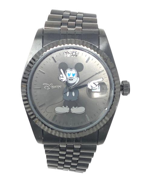 DISNEY（ディズニー）DISNEY (ディズニー) 腕時計 クォーツ ミッキーマウス ブラック サイズ:実寸サイズにてご確認ください。の古着・服飾アイテム