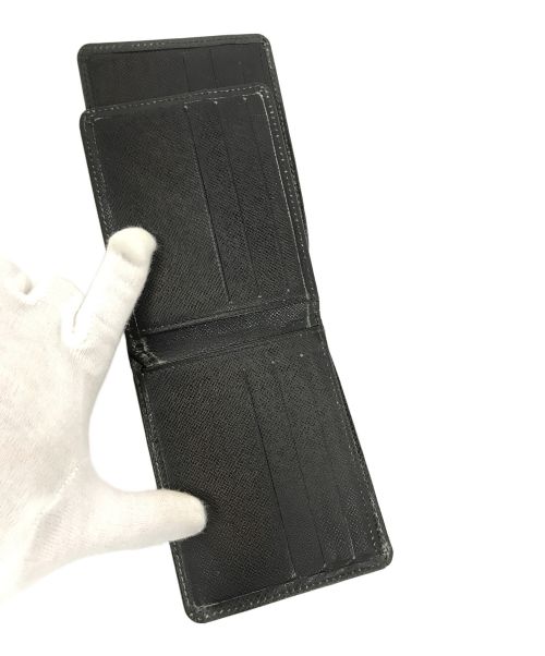 LOUIS VUITTON（ルイ ヴィトン）LOUIS VUITTON (ルイ ヴィトン) 2つ折り財布 ポルト ビエ・3 ヴォレ アルドワーズ ブラック サイズ:実寸サイズにてご確認ください。の古着・服飾アイテム