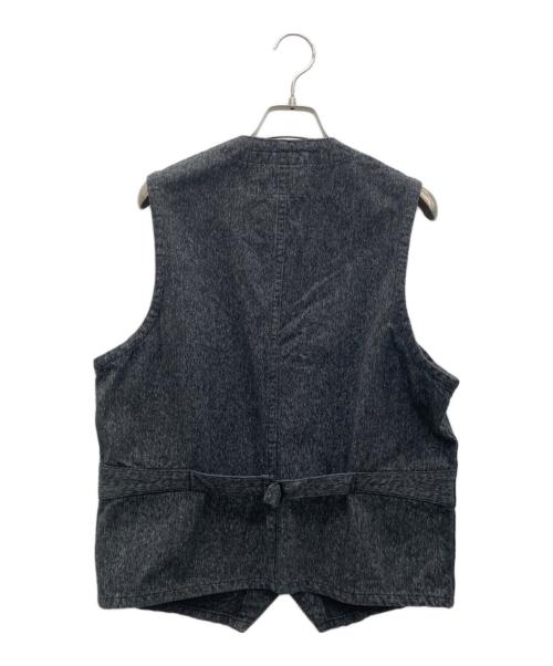 SUGAR CANE（シュガーケーン）SUGAR CANE (シュガーケーン) 9oz. BLACK COVERT WORK VEST グレー サイズ:38の古着・服飾アイテム