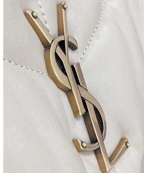 Saint Laurent Paris（サンローランパリ）Saint Laurent Paris (サンローランパリ) ショルダーバッグ ベージュの古着・服飾アイテム
