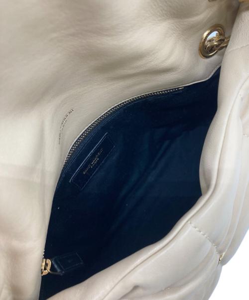 Saint Laurent Paris（サンローランパリ）Saint Laurent Paris (サンローランパリ) パファー スモール ベージュの古着・服飾アイテム